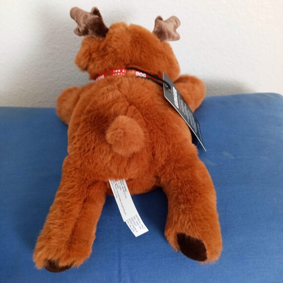 Braille Guide Dog Ginger Reindeer Two Blind Brothers NWT Plush Service Animal 9" - Picture 6 of 9
